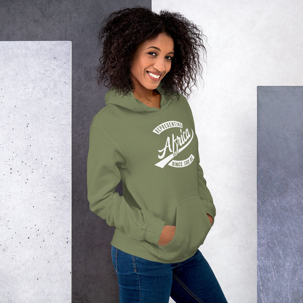 Empowering hoodie with African culture