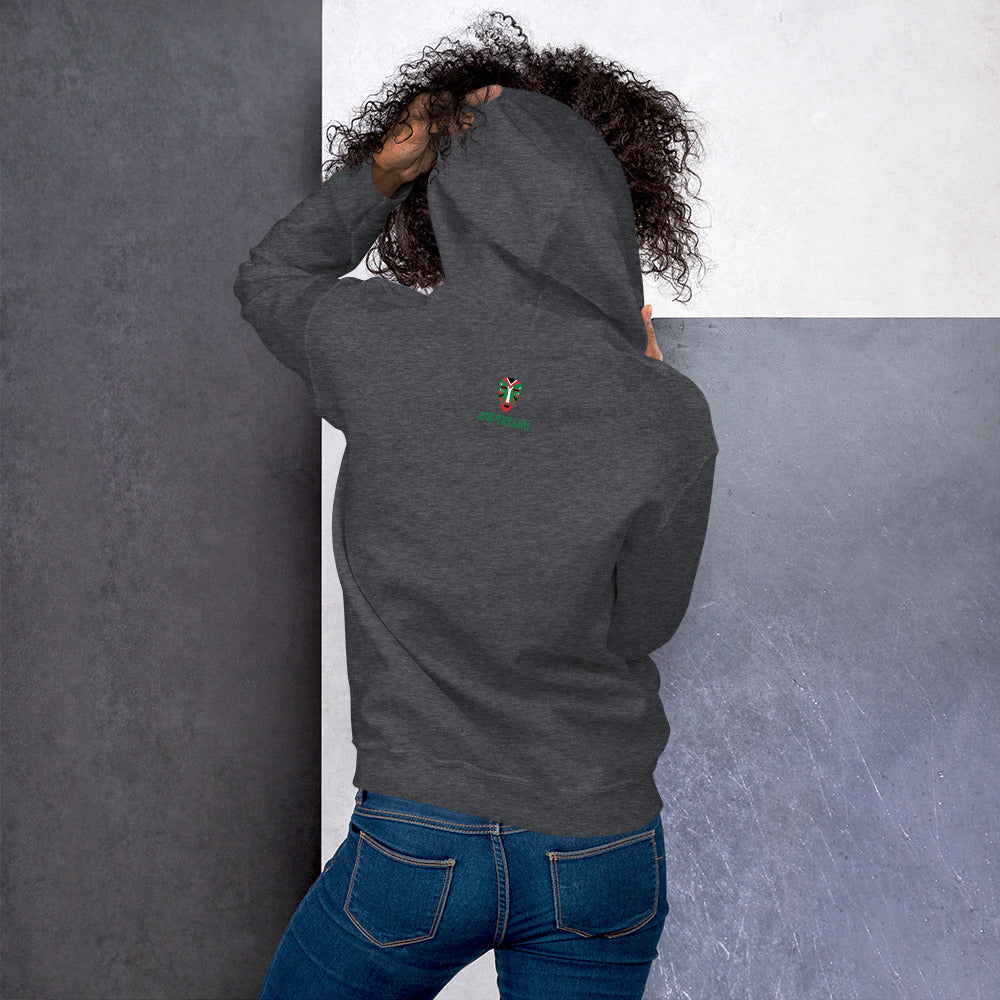 Empowering hoodie with African culture