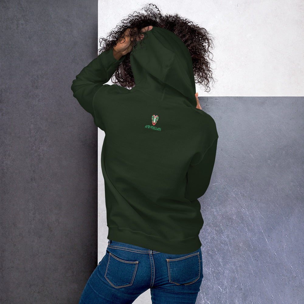Empowering hoodie with African culture