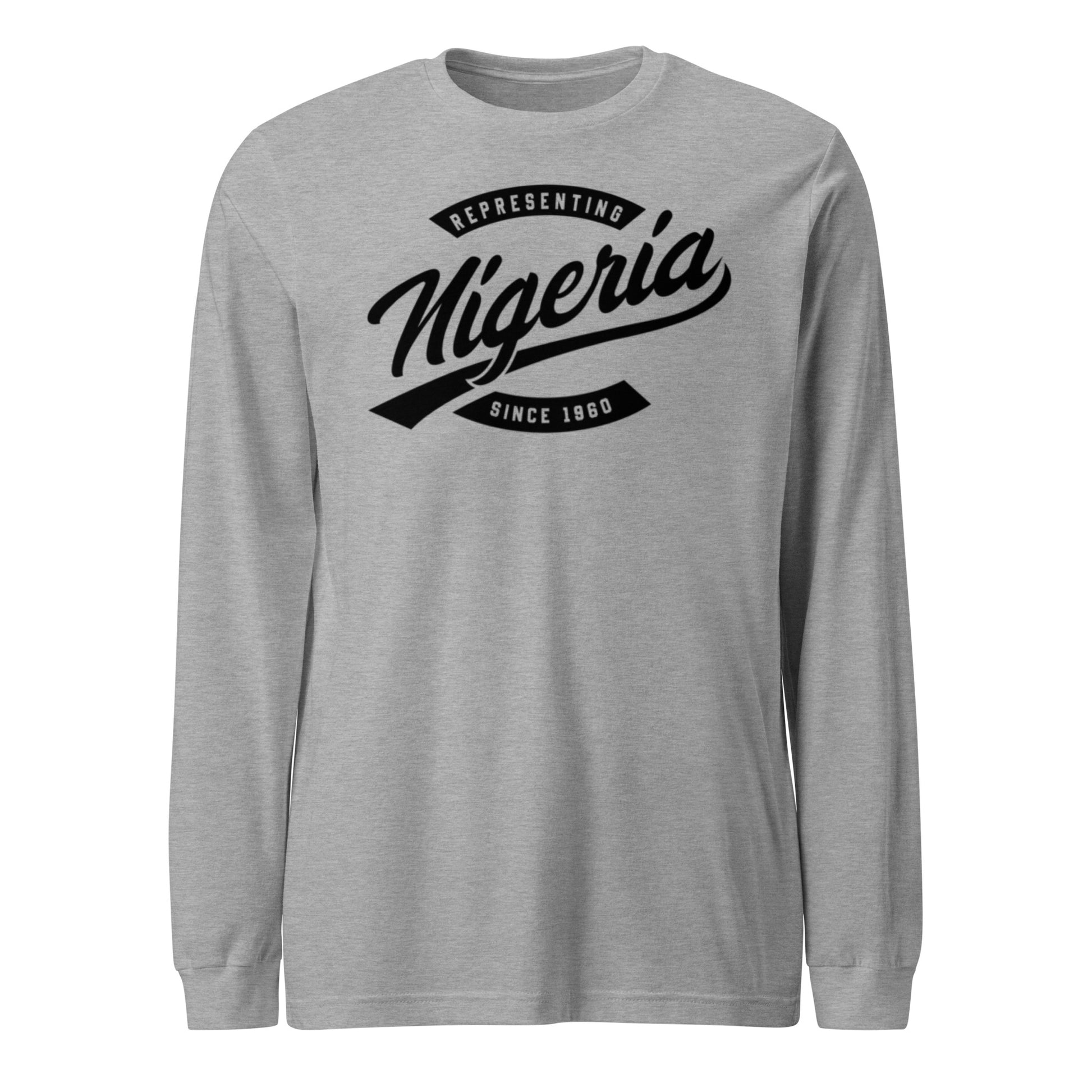 Black professional wearing African diaspora long sleeve t-shirt