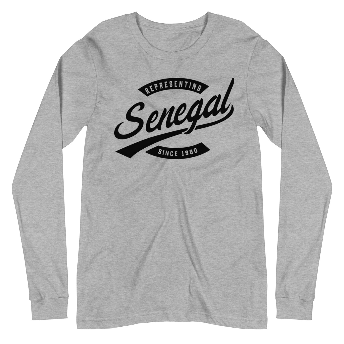 Black professional wearing African diaspora long sleeve t-shirt