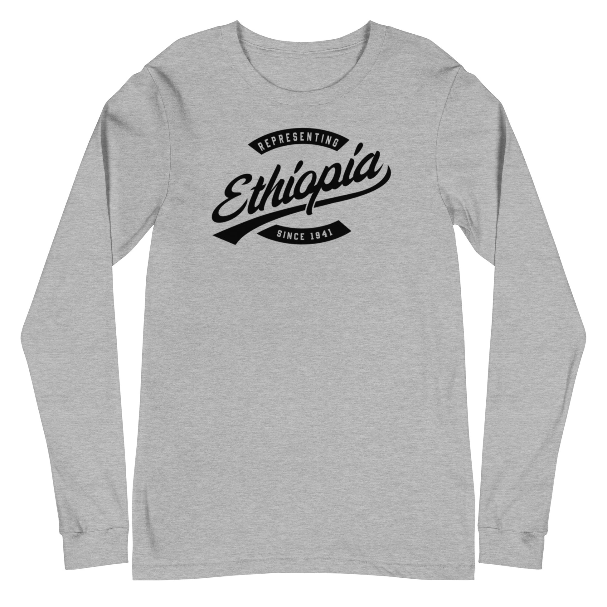 Black professional wearing African diaspora long sleeve t-shirt