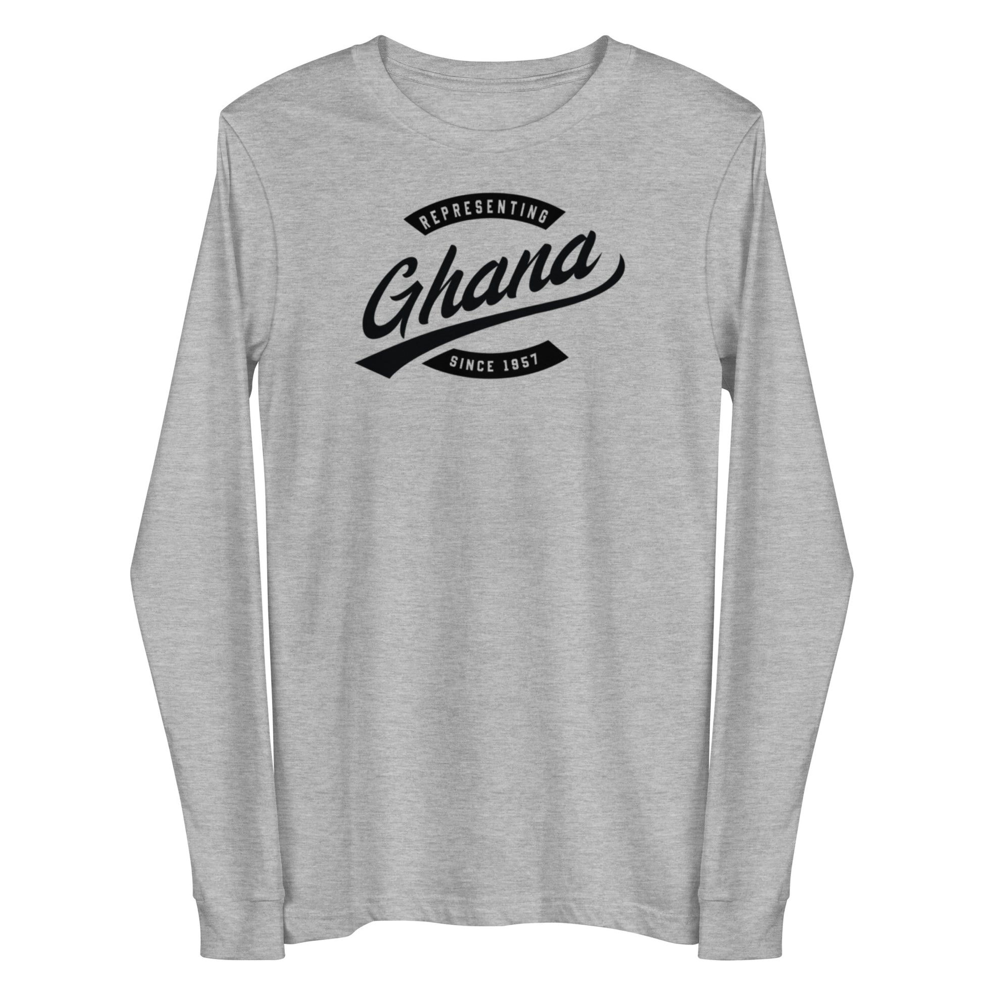 Black professional wearing African diaspora long sleeve t-shirt