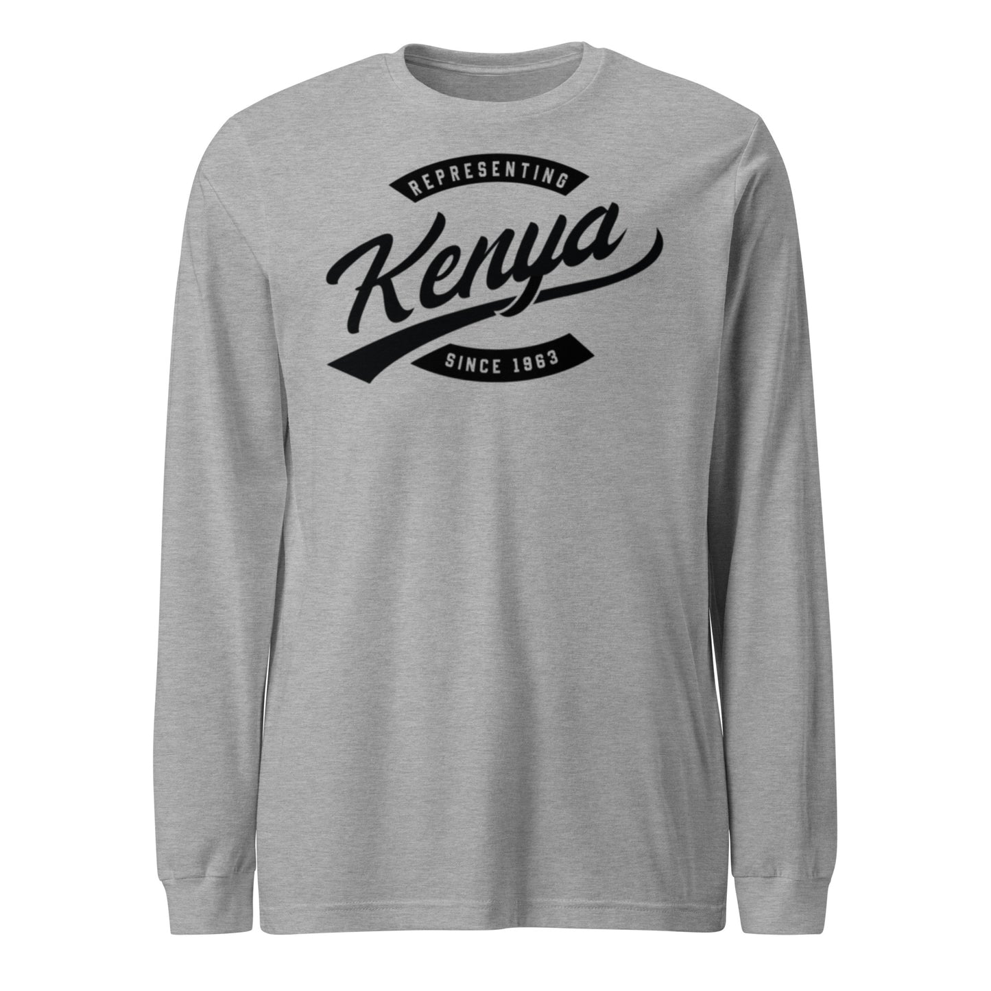 Black professional wearing African diaspora long sleeve t-shirt