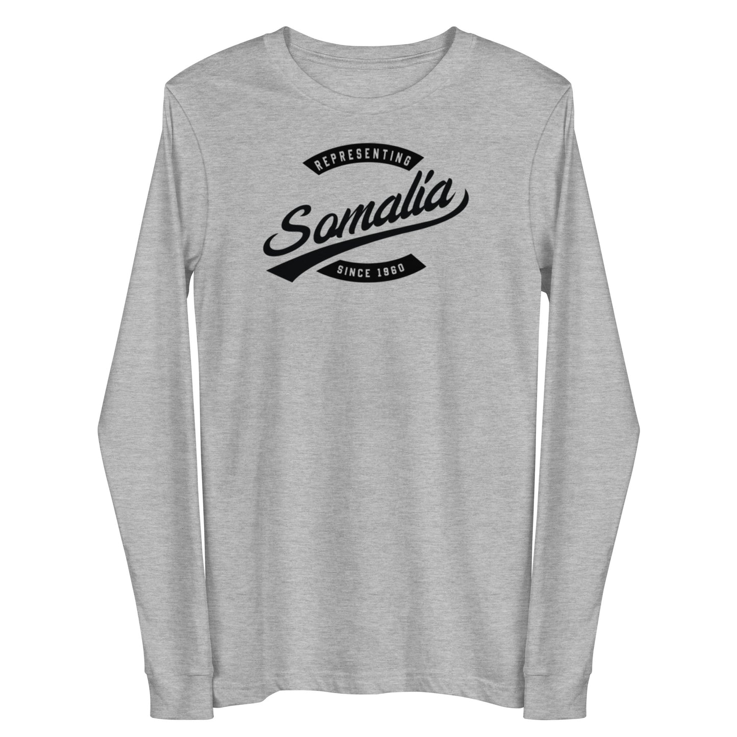 Black professional wearing African diaspora long sleeve t-shirt