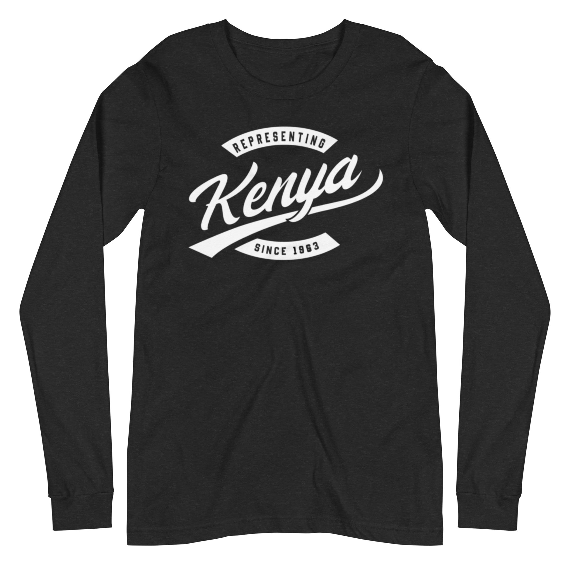 Black professional wearing African diaspora long sleeve t-shirt