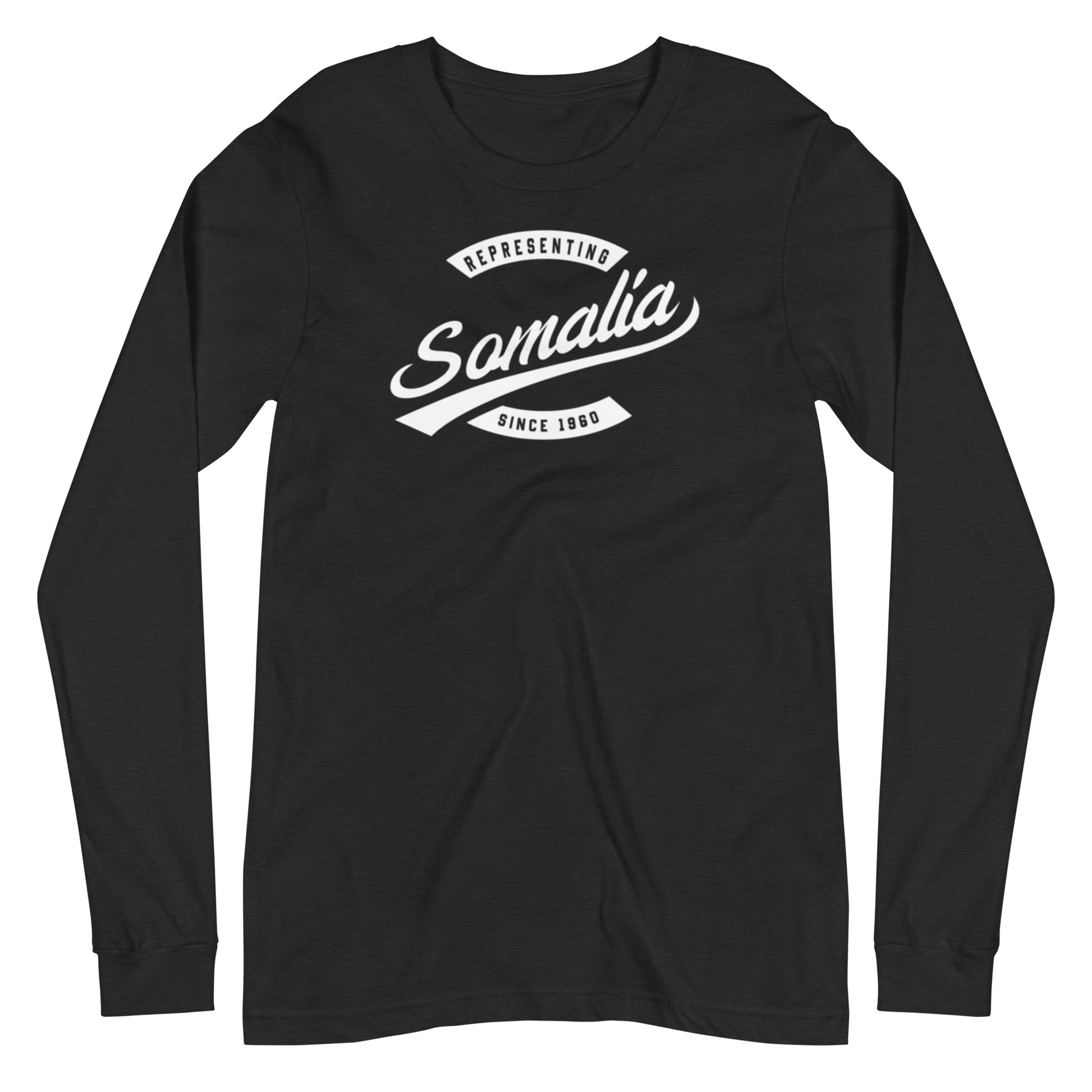 Black professional wearing African diaspora long sleeve t-shirt