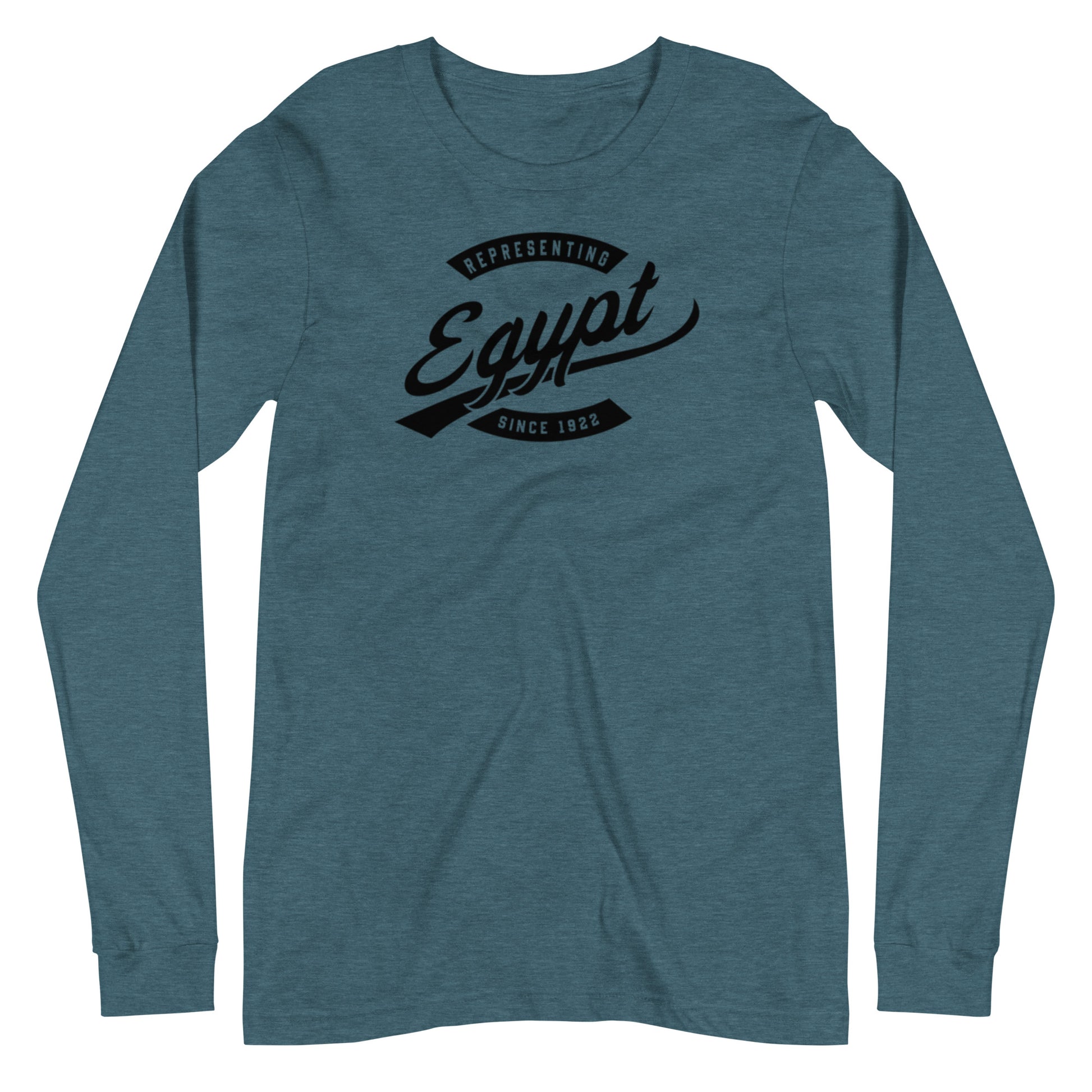 Black professional wearing African diaspora long sleeve t-shirt