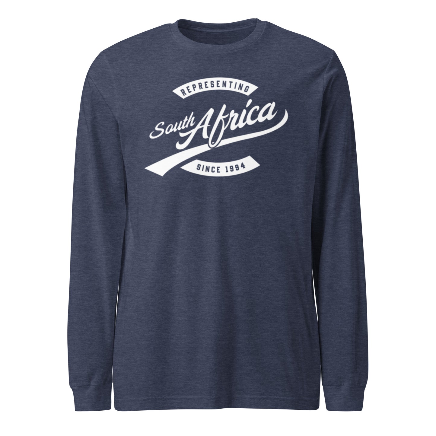 Black professional wearing African diaspora long sleeve t-shirt