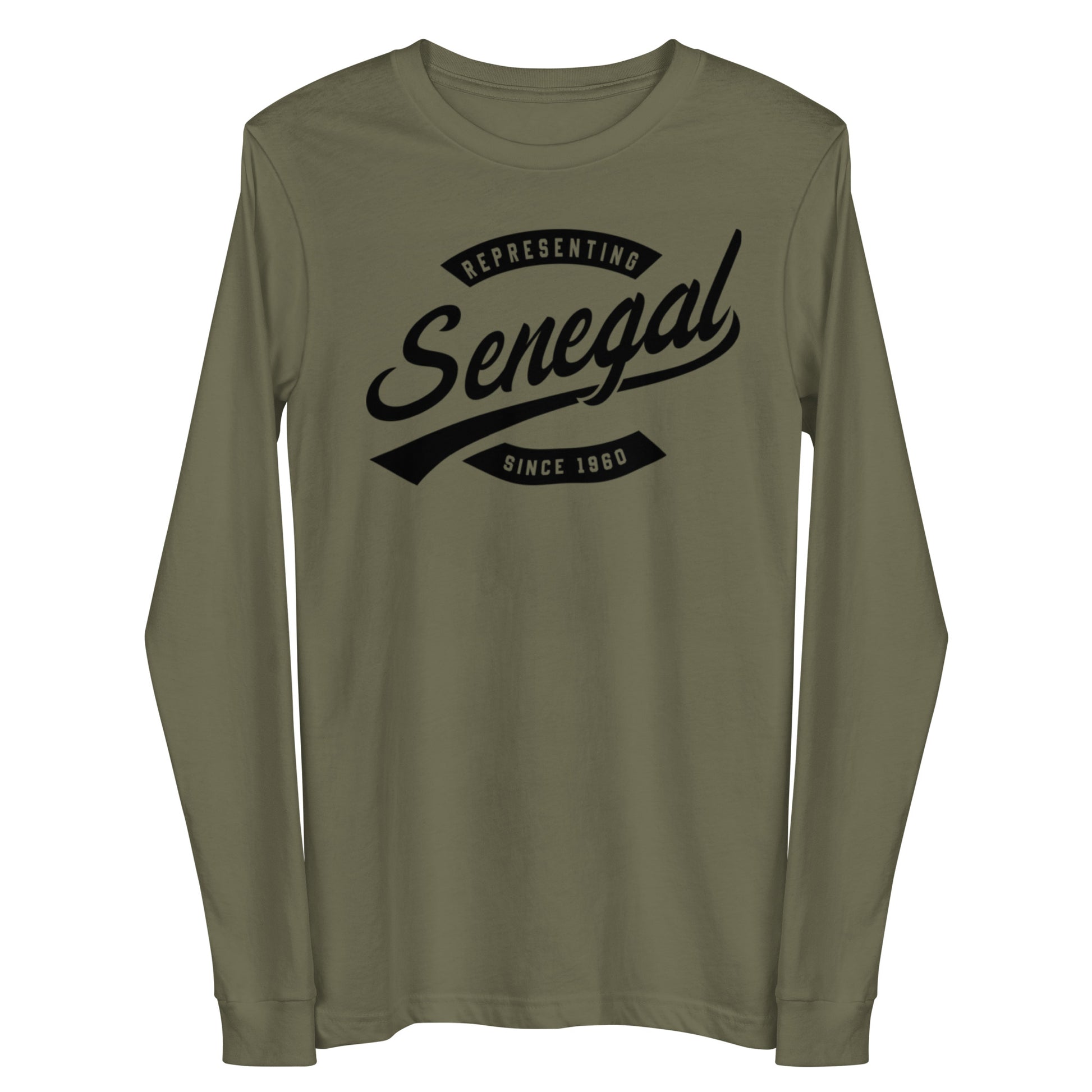 Black professional wearing African diaspora long sleeve t-shirt