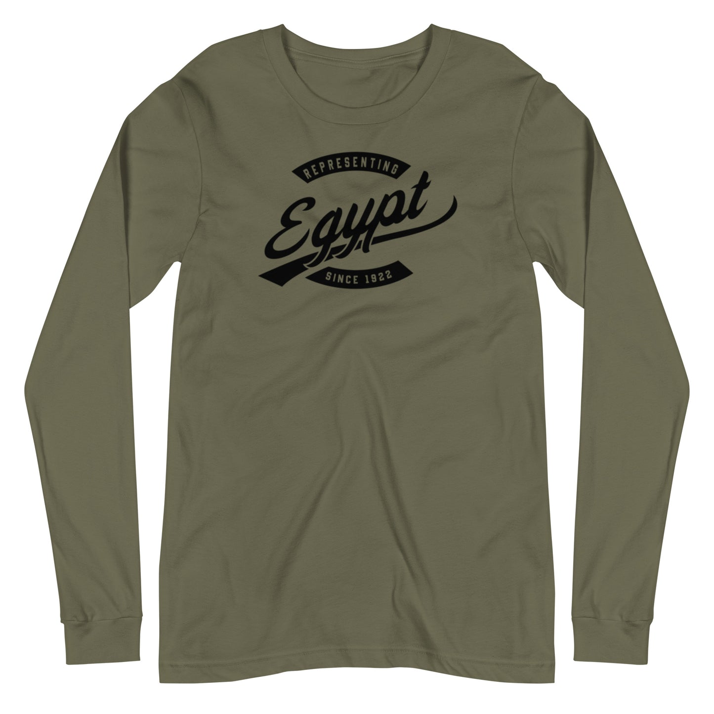 Black professional wearing African diaspora long sleeve t-shirt