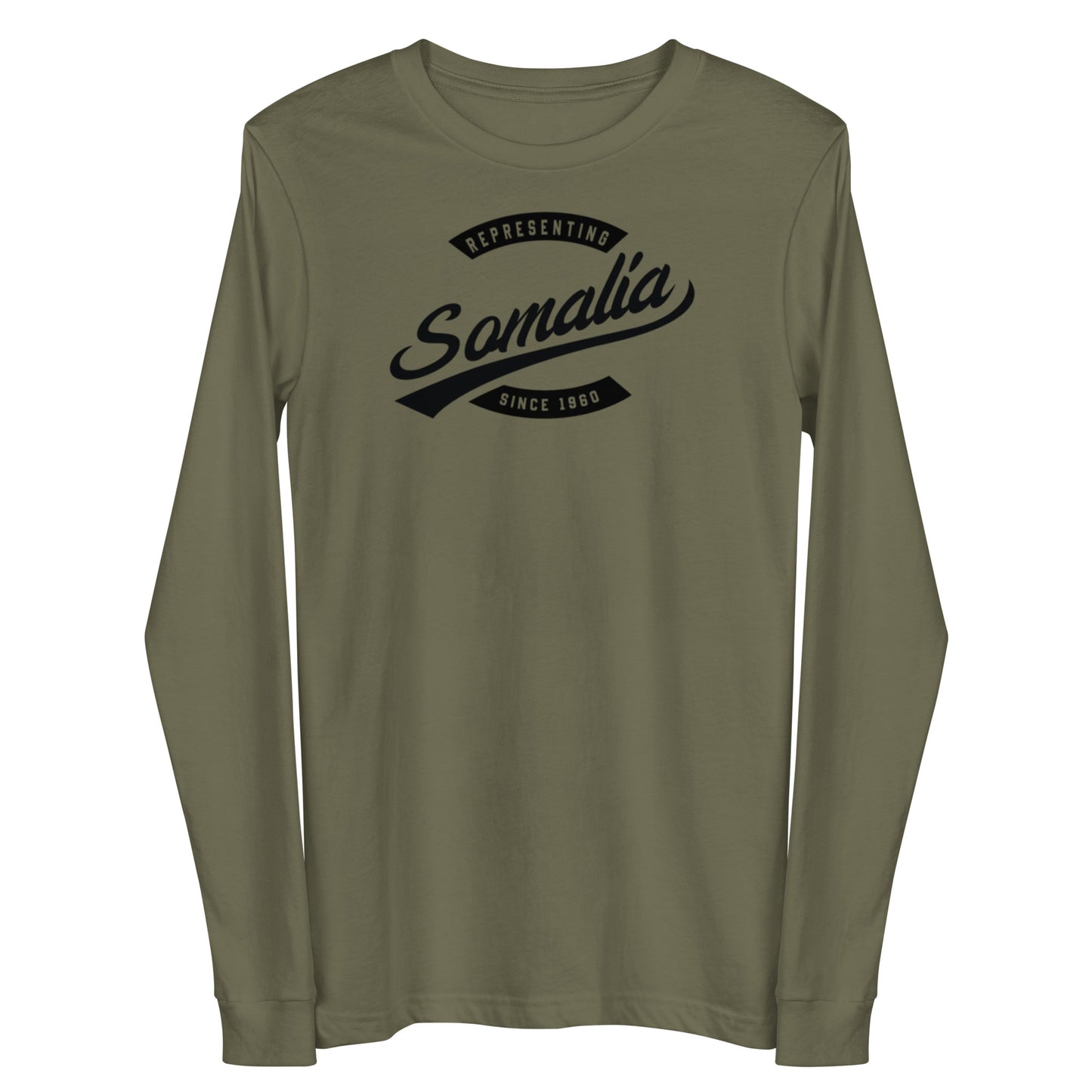 Black professional wearing African diaspora long sleeve t-shirt