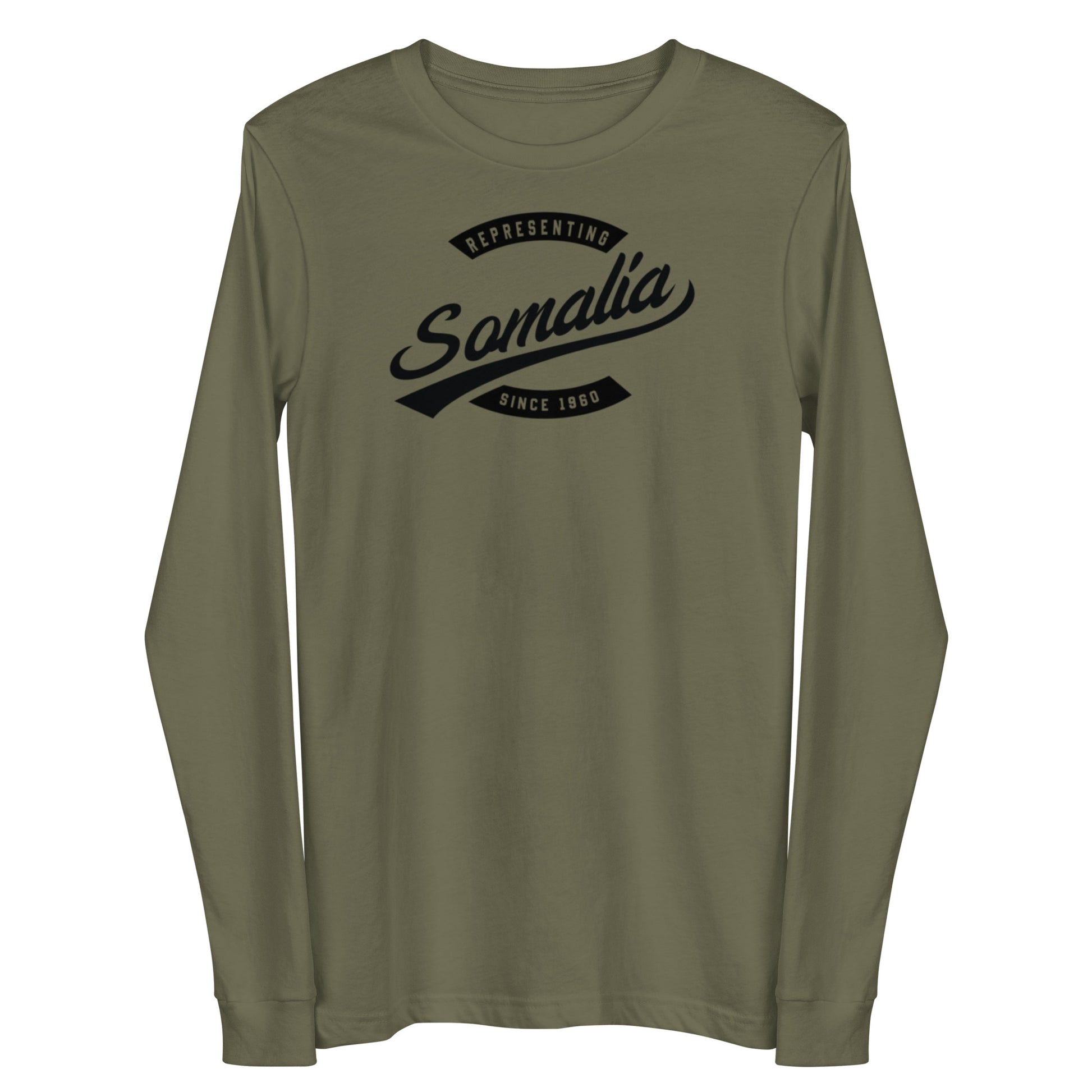 Black professional wearing African diaspora long sleeve t-shirt