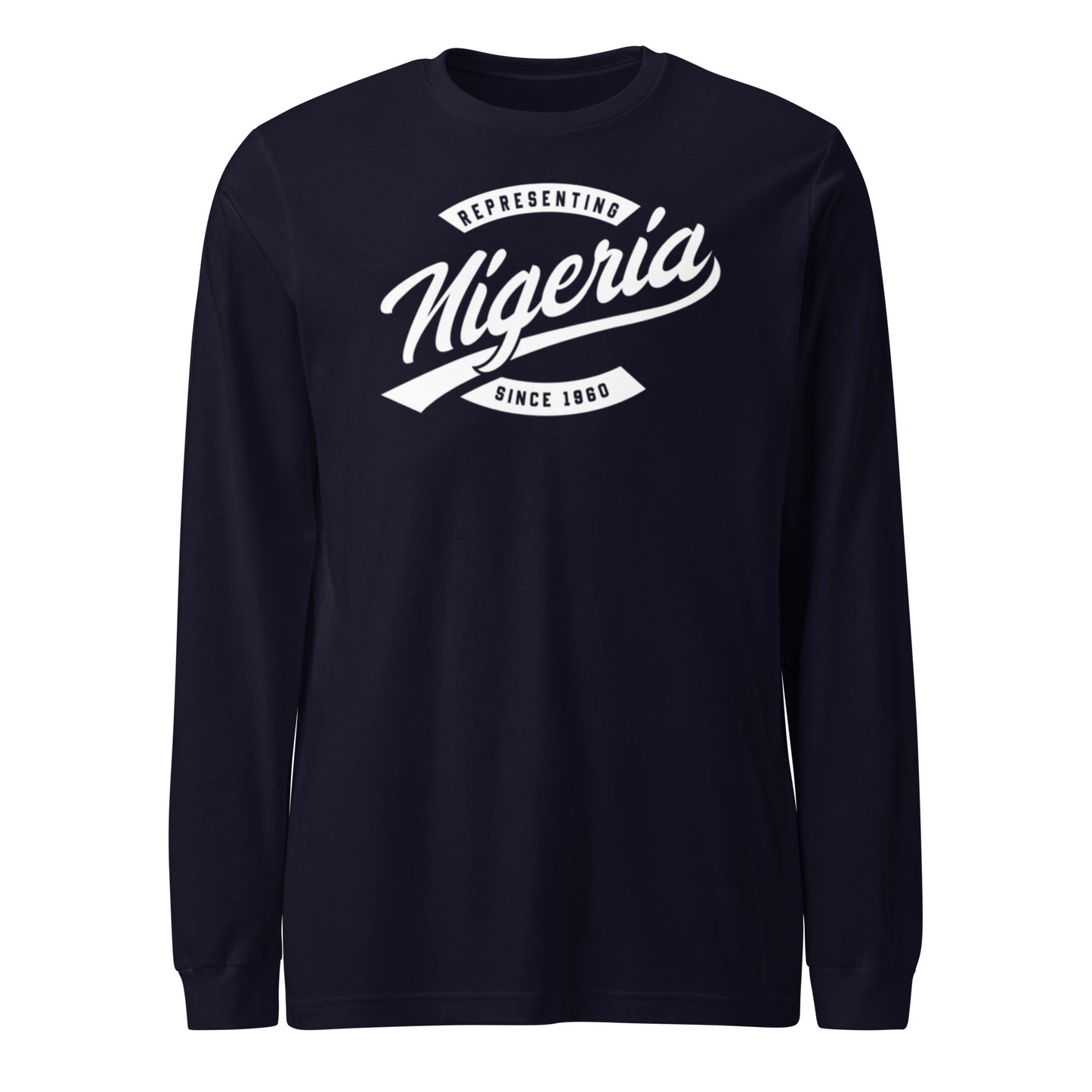 Black professional wearing African diaspora long sleeve t-shirt