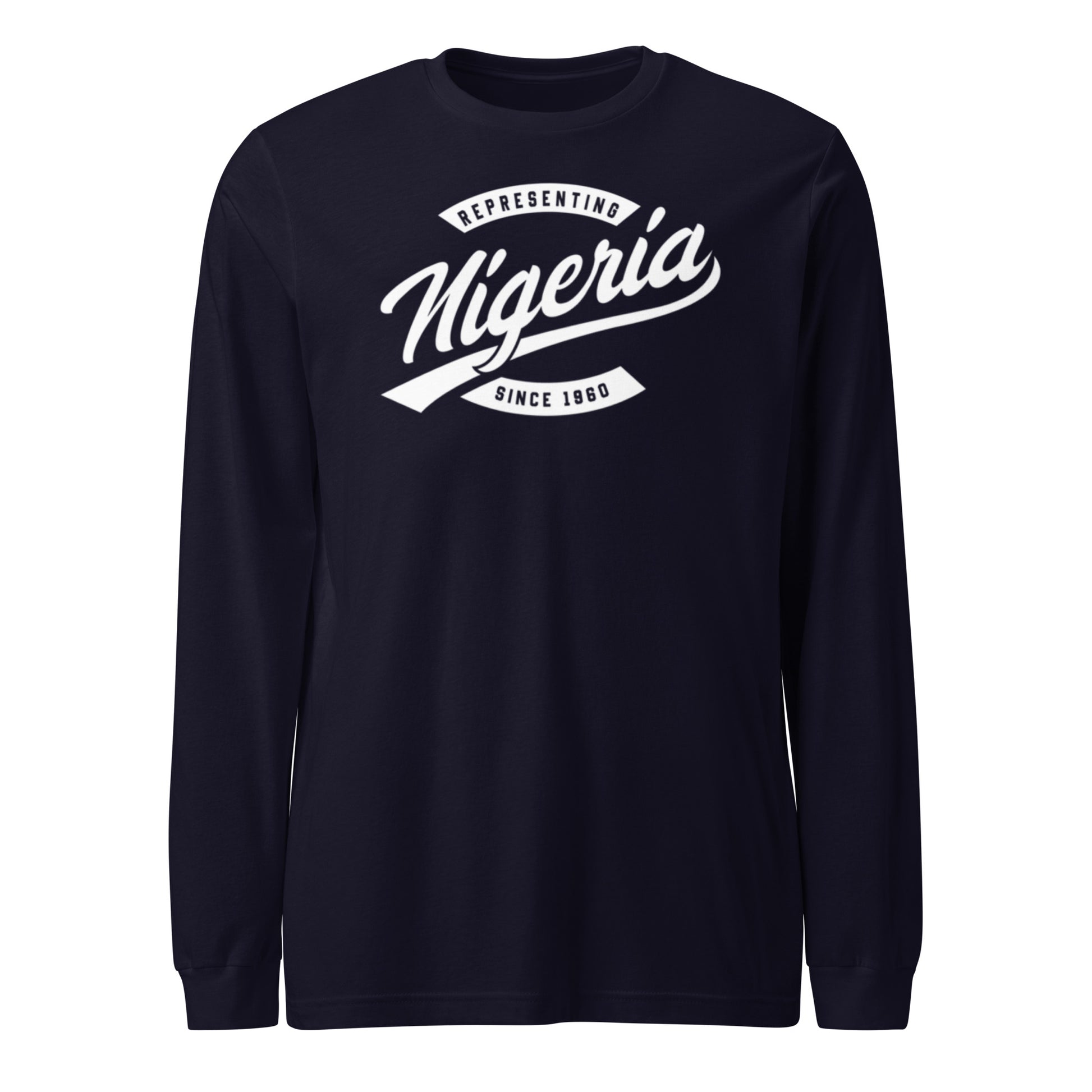 Black professional wearing African diaspora long sleeve t-shirt