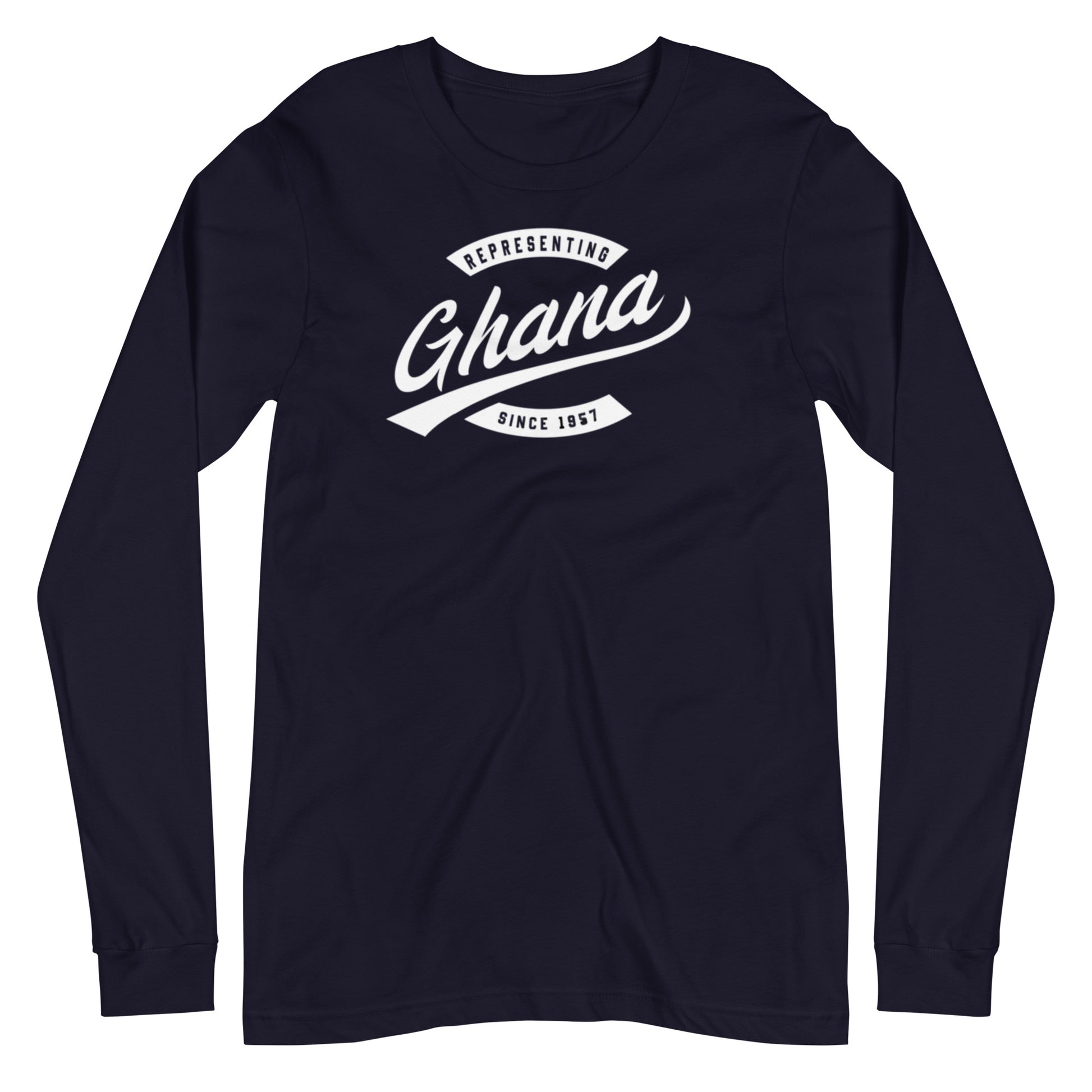 Black professional wearing African diaspora long sleeve t-shirt