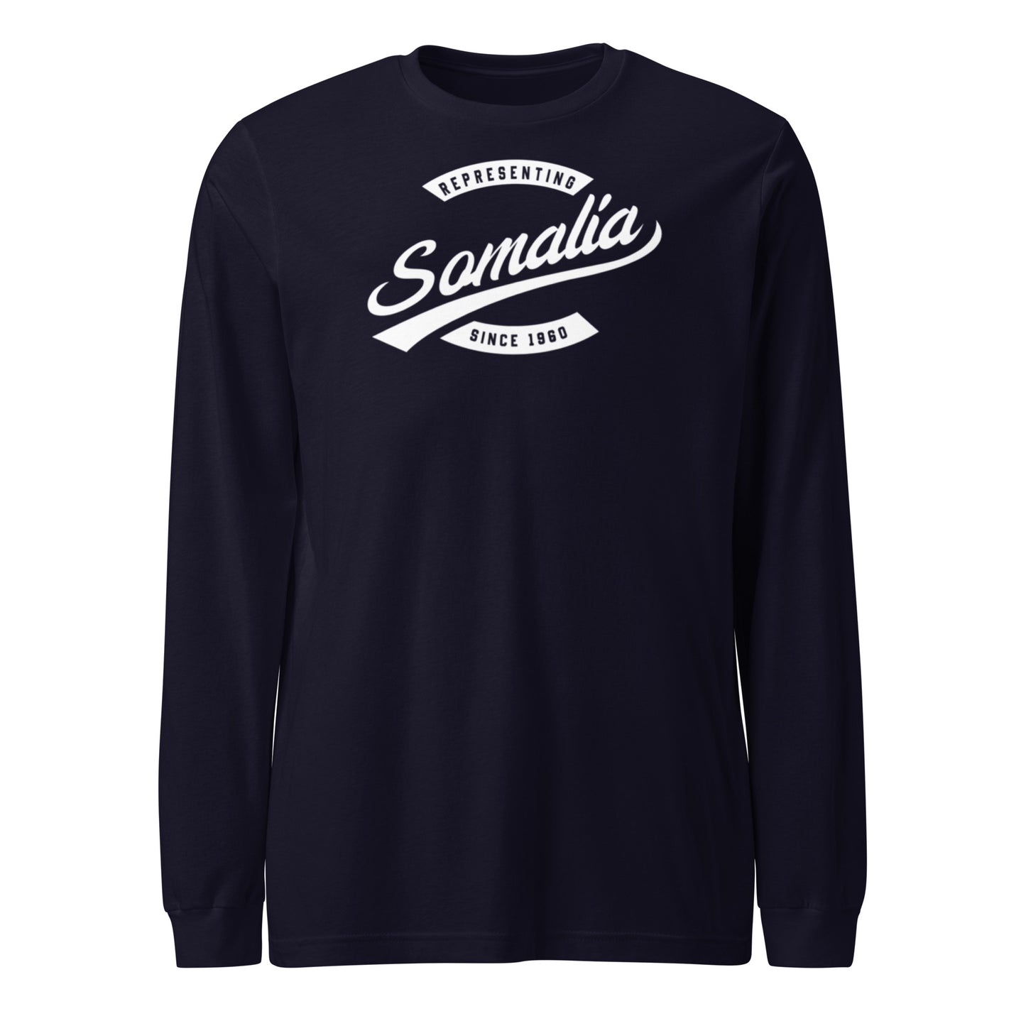 Black professional wearing African diaspora long sleeve t-shirt