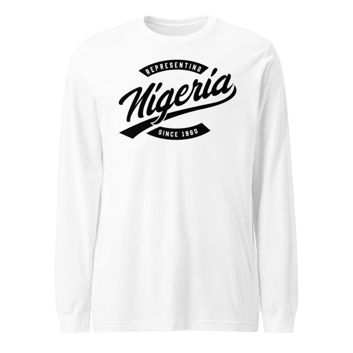 Black professional wearing African diaspora long sleeve t-shirt