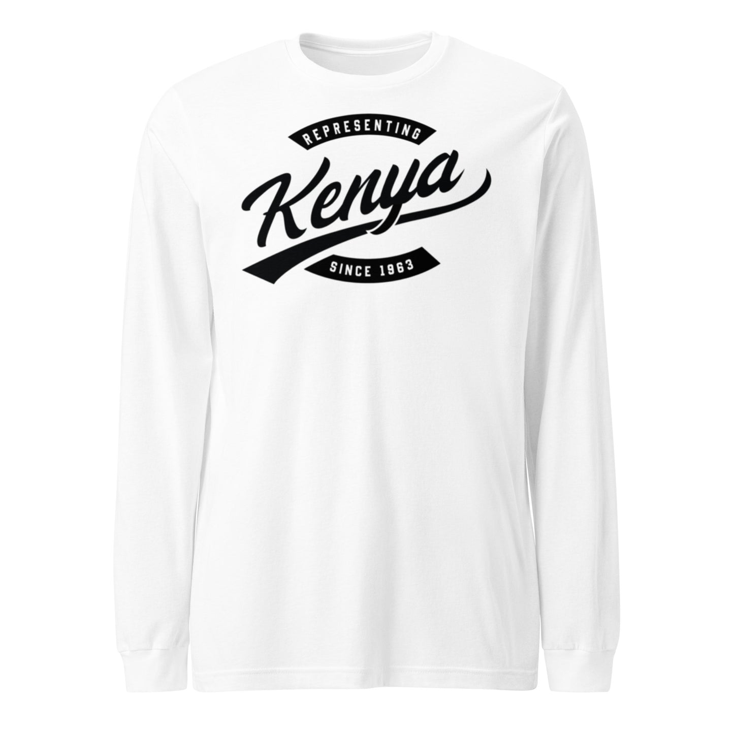 Black professional wearing African diaspora long sleeve t-shirt