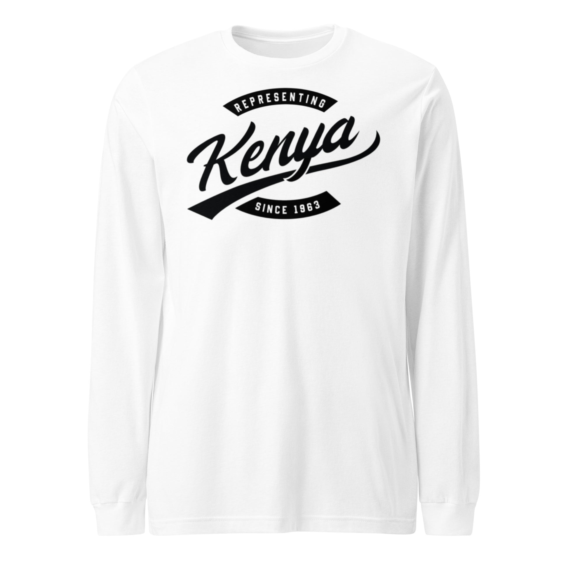 Black professional wearing African diaspora long sleeve t-shirt