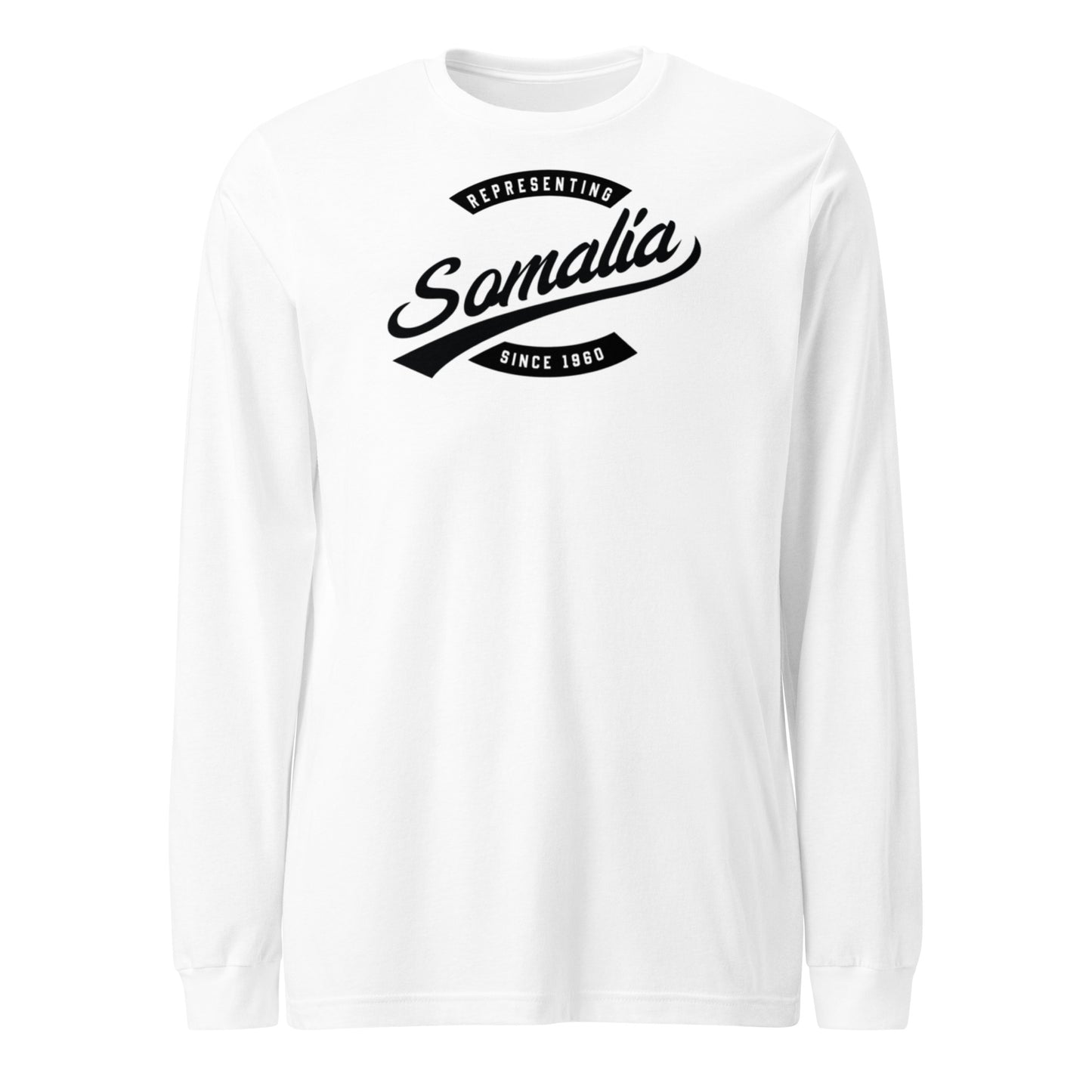 Black professional wearing African diaspora long sleeve t-shirt