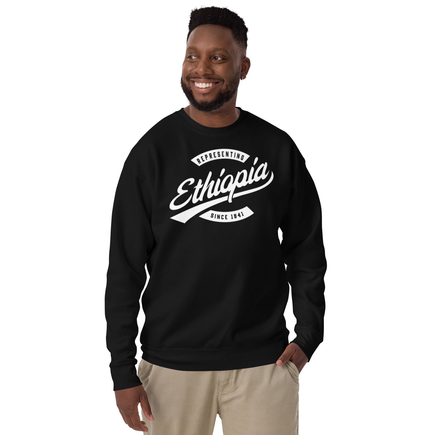 African-inspired sweatshirt for diaspora professionals