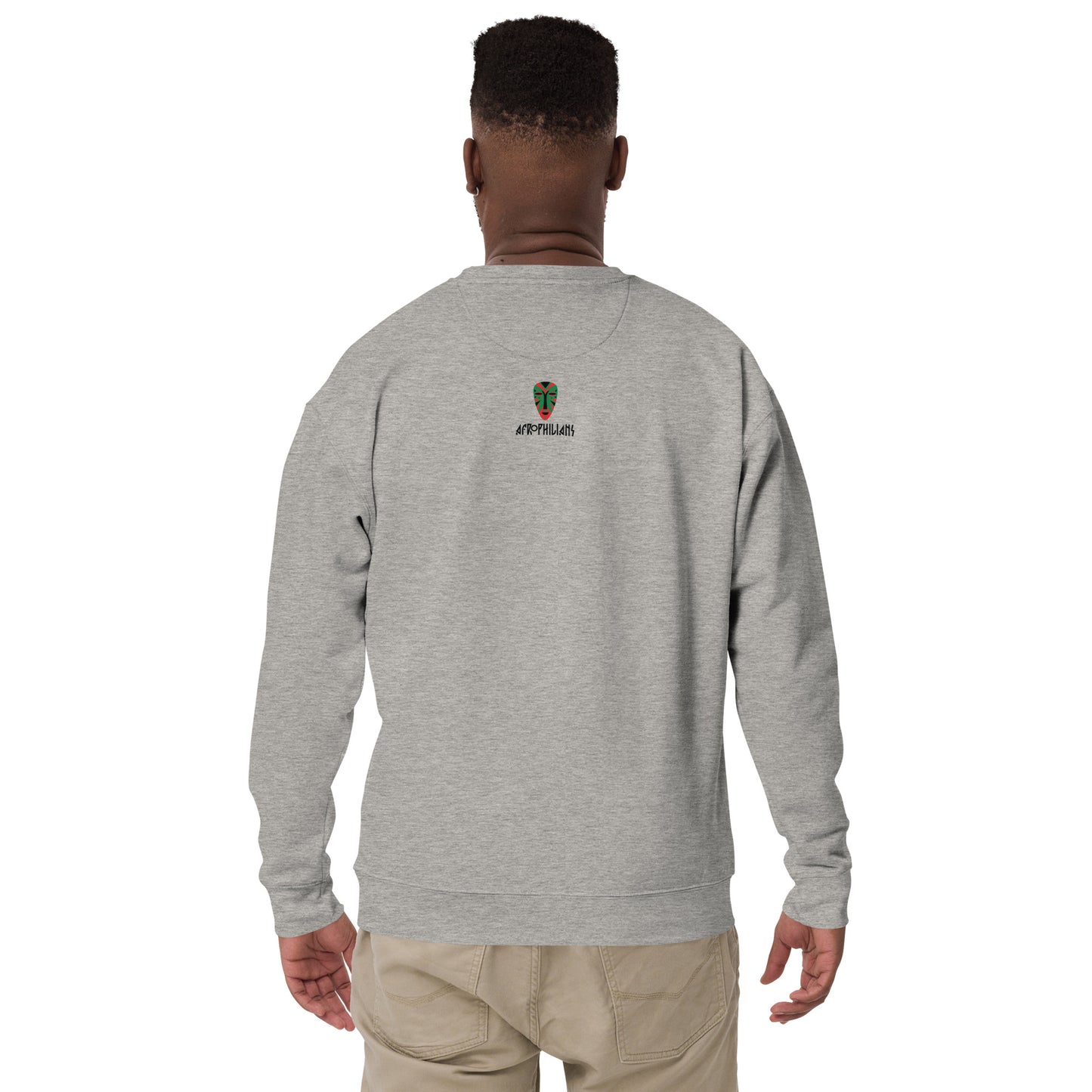 African-inspired sweatshirt for diaspora professionals