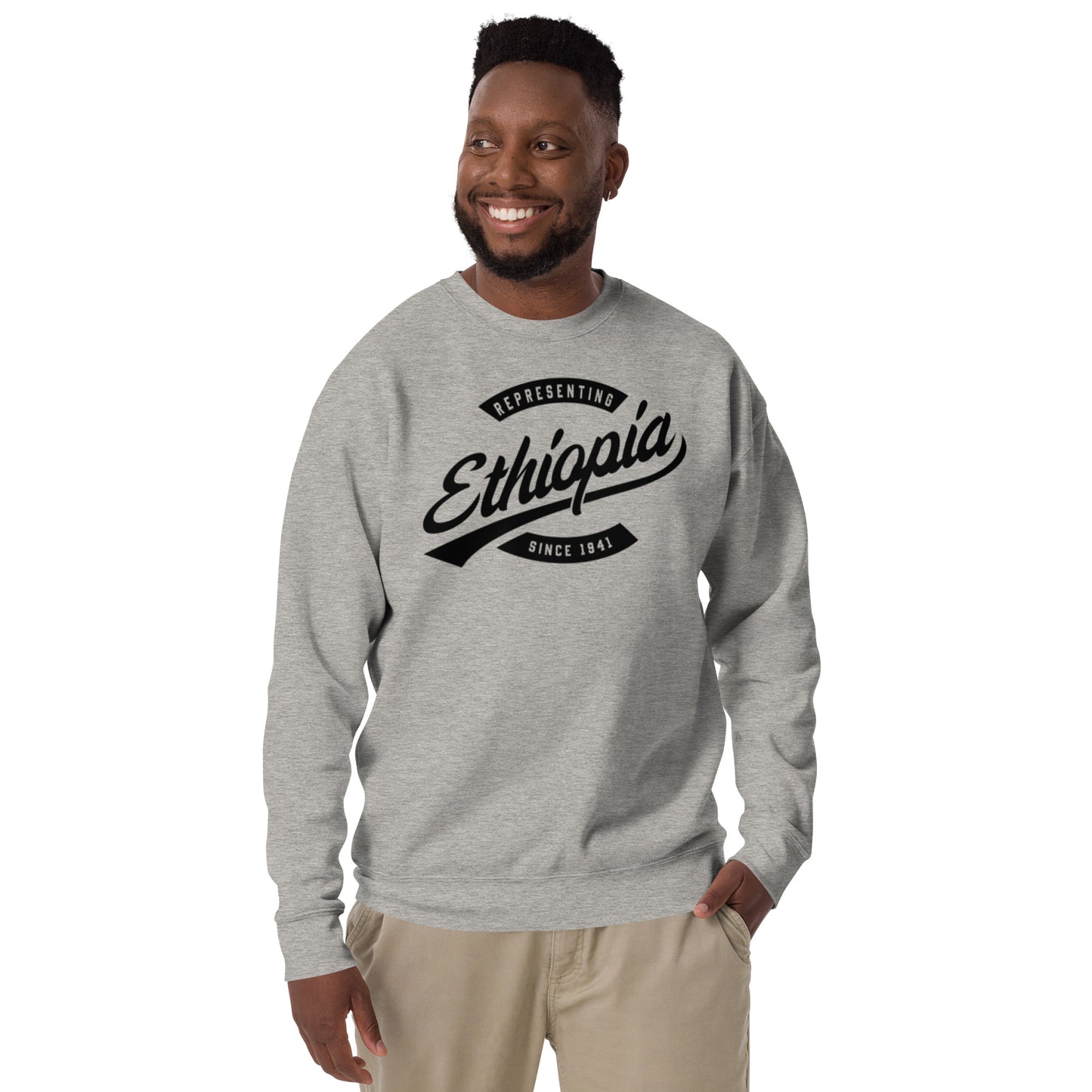 African-inspired sweatshirt for diaspora professionals