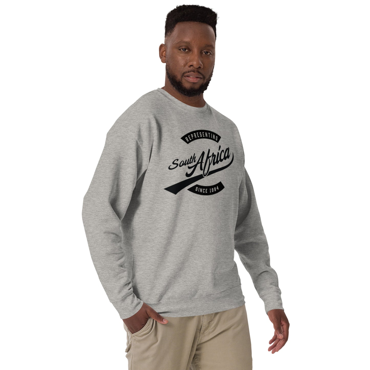 African-inspired sweatshirt for diaspora professionals