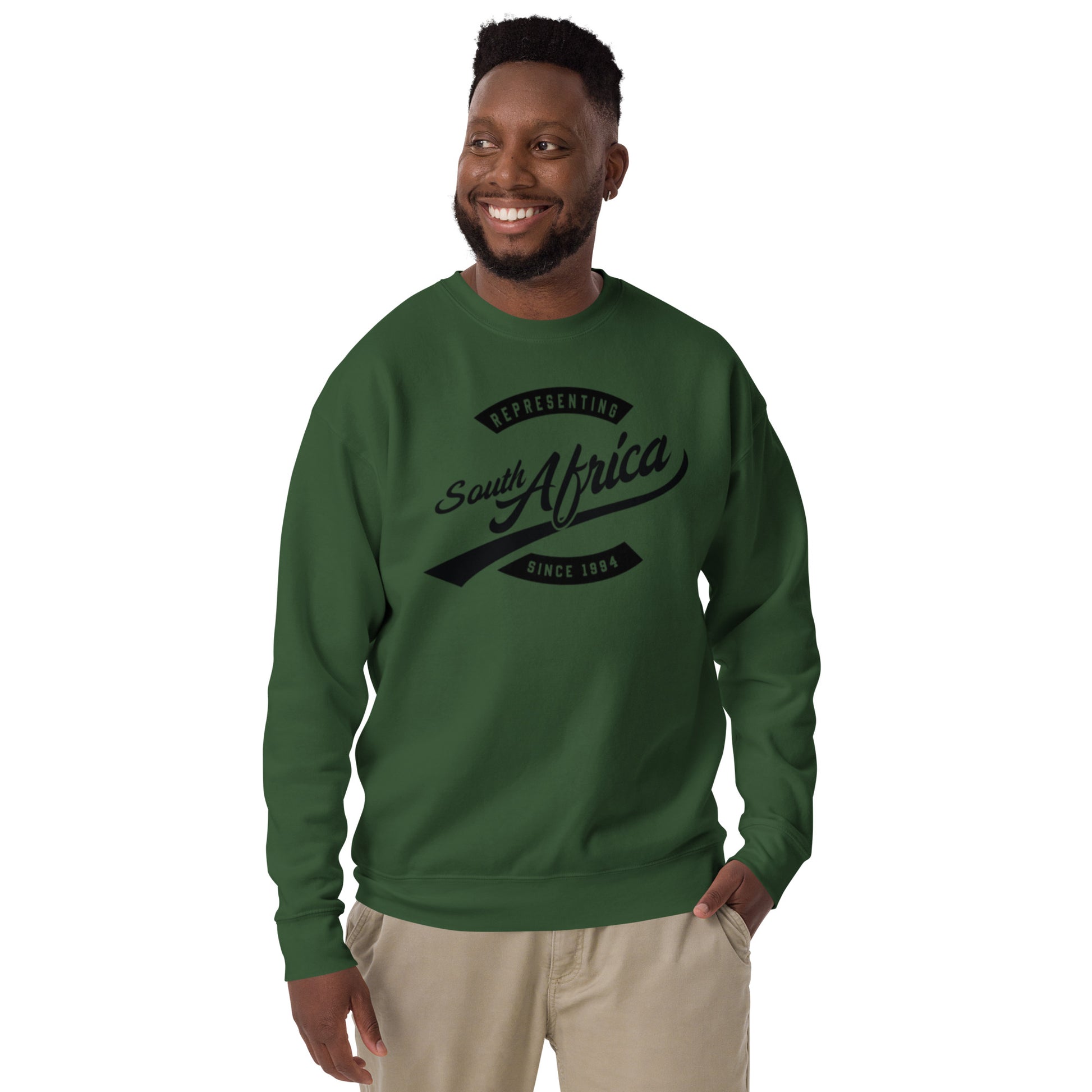 African-inspired sweatshirt for diaspora professionals