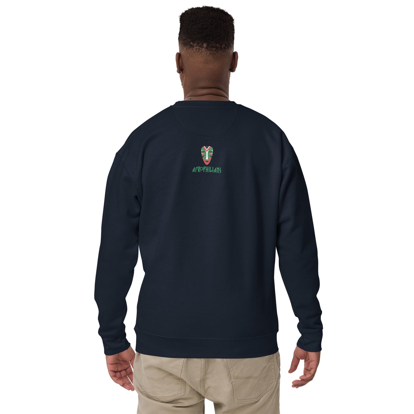 African-inspired sweatshirt for diaspora professionals