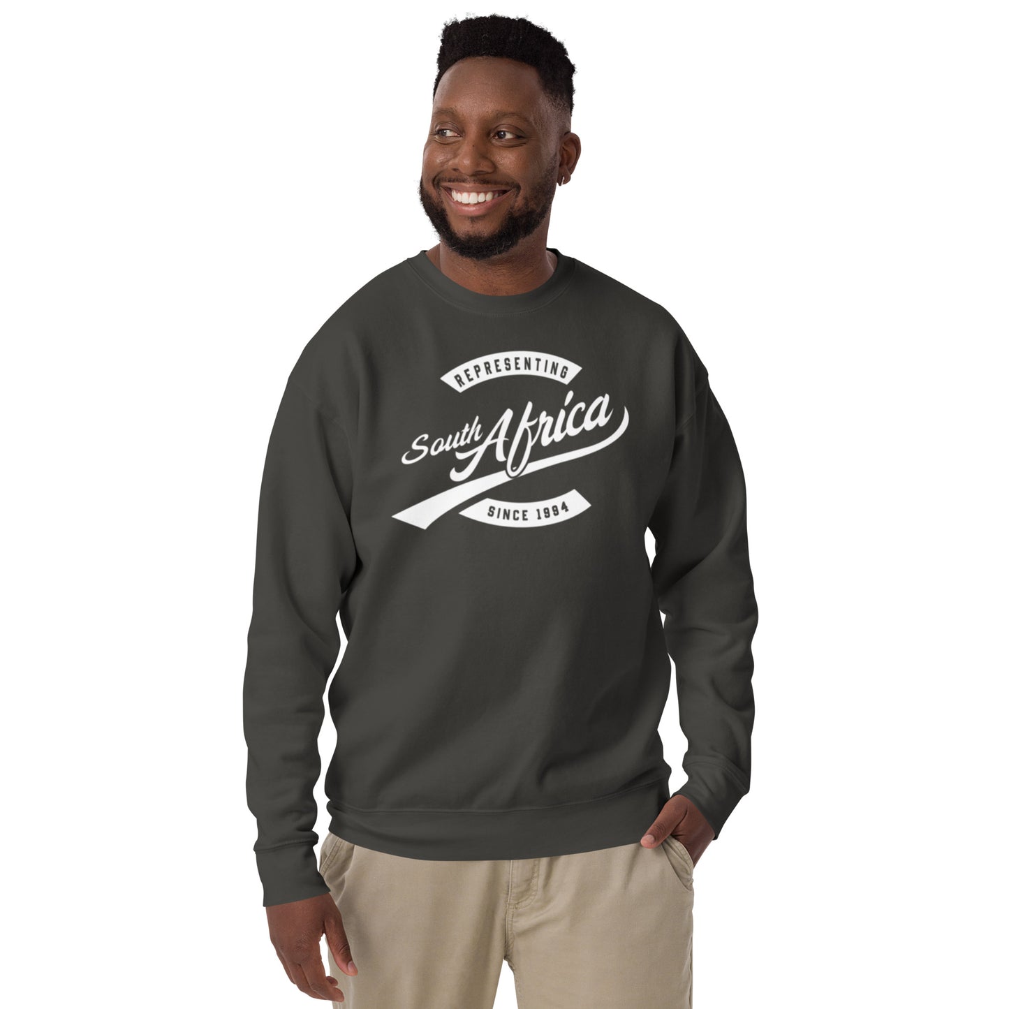 African-inspired sweatshirt for diaspora professionals