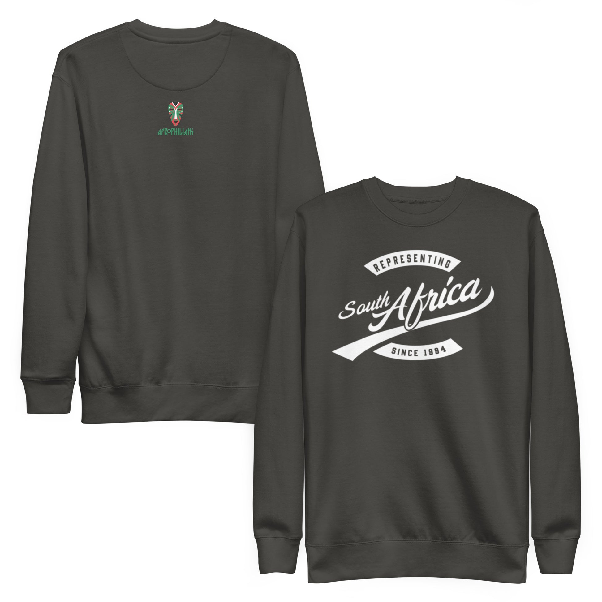 African-inspired sweatshirt for diaspora professionals