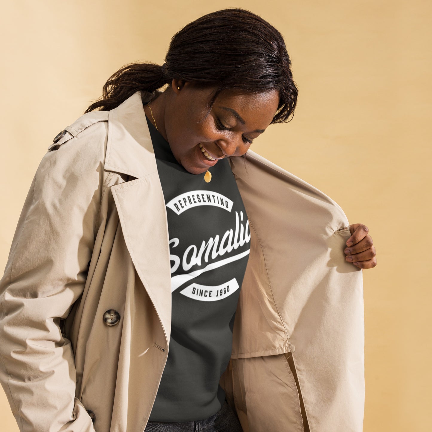 African-inspired sweatshirt for diaspora professionals