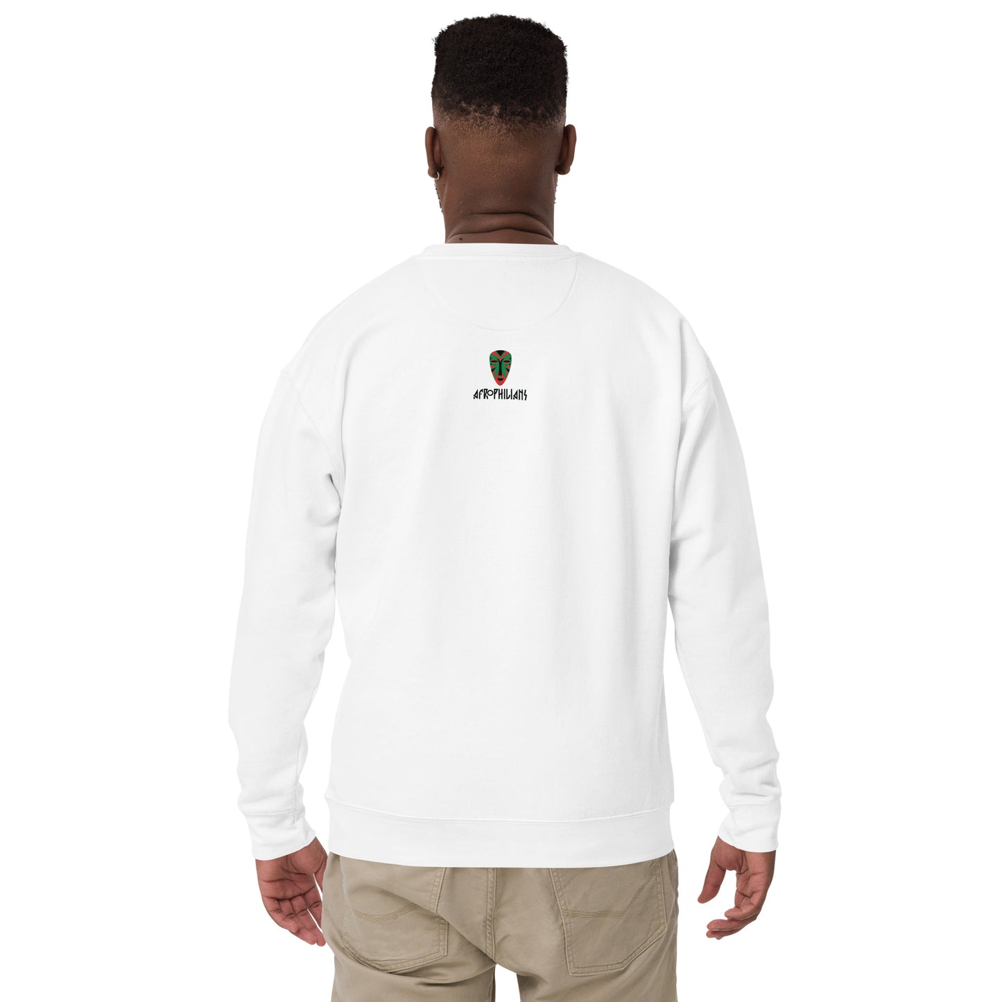 African-inspired sweatshirt for diaspora professionals