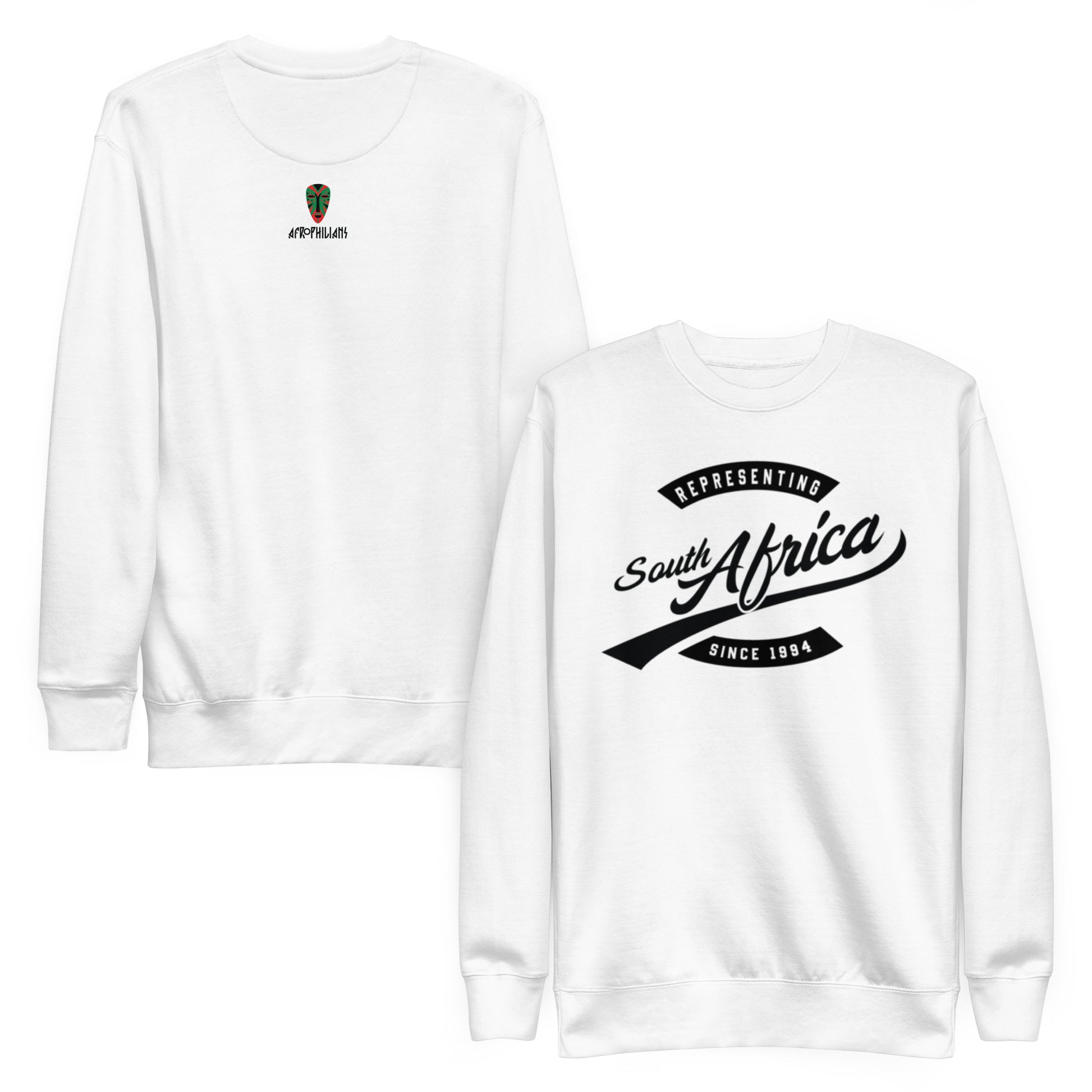 African-inspired sweatshirt for diaspora professionals