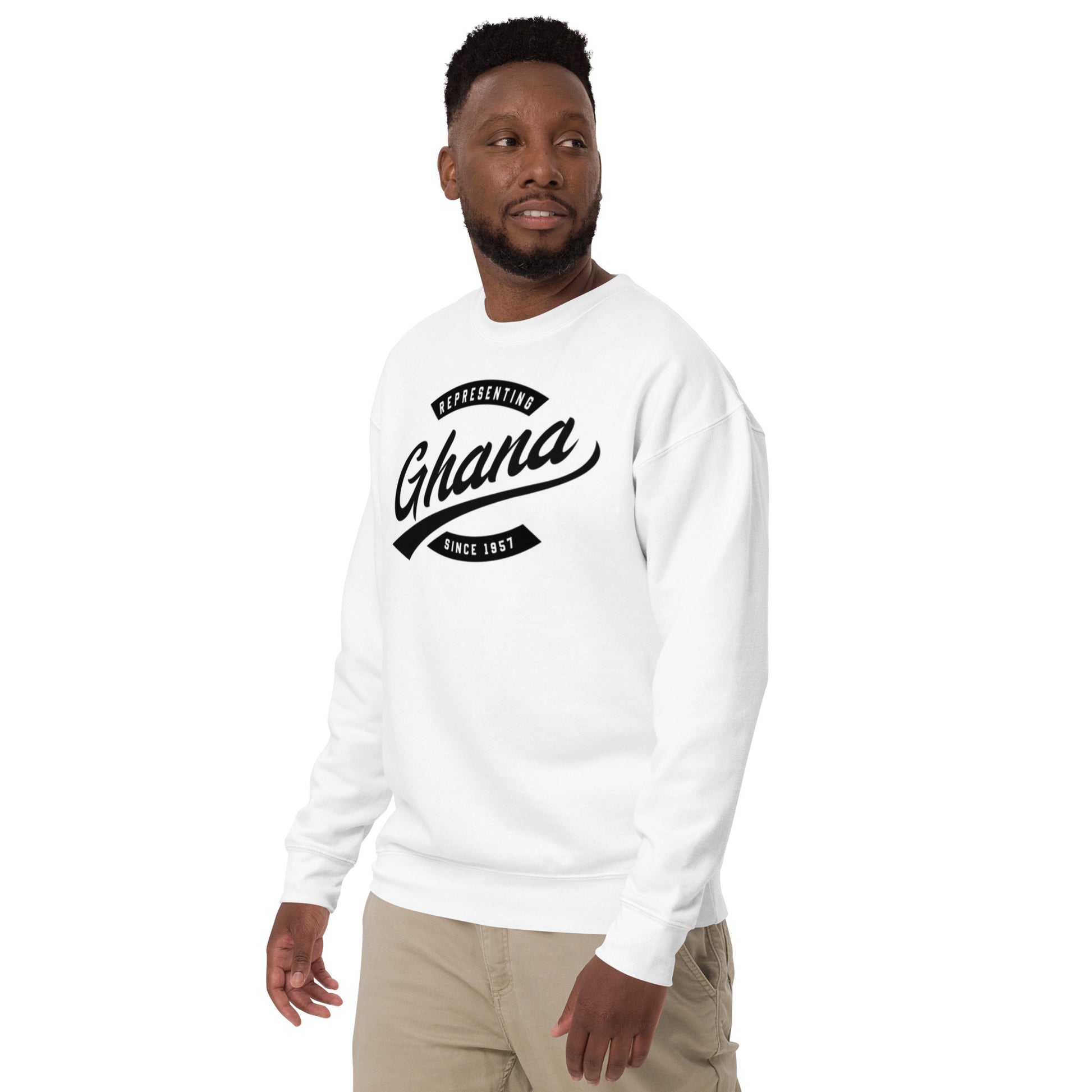 African-inspired sweatshirt for diaspora professionals