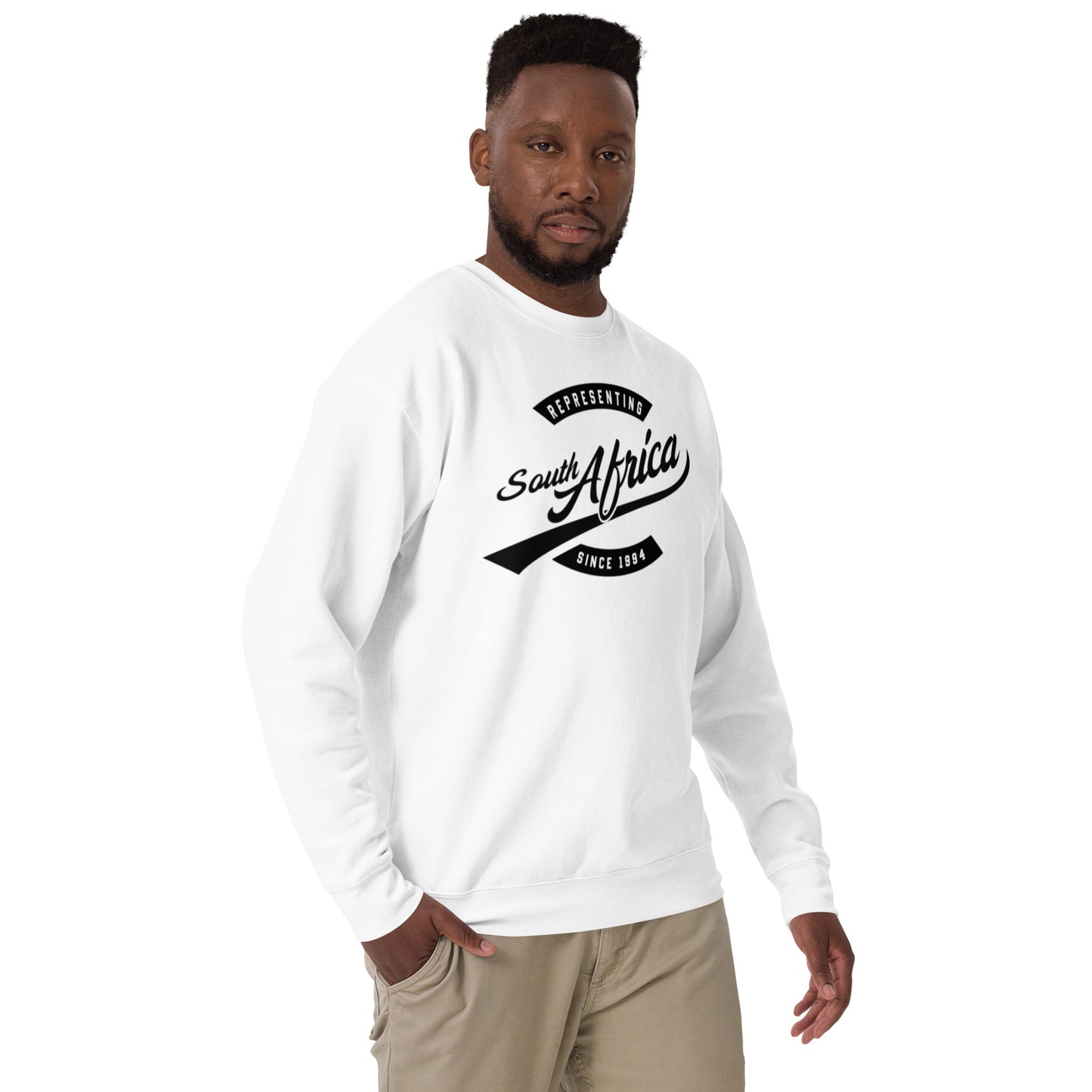 African-inspired sweatshirt for diaspora professionals