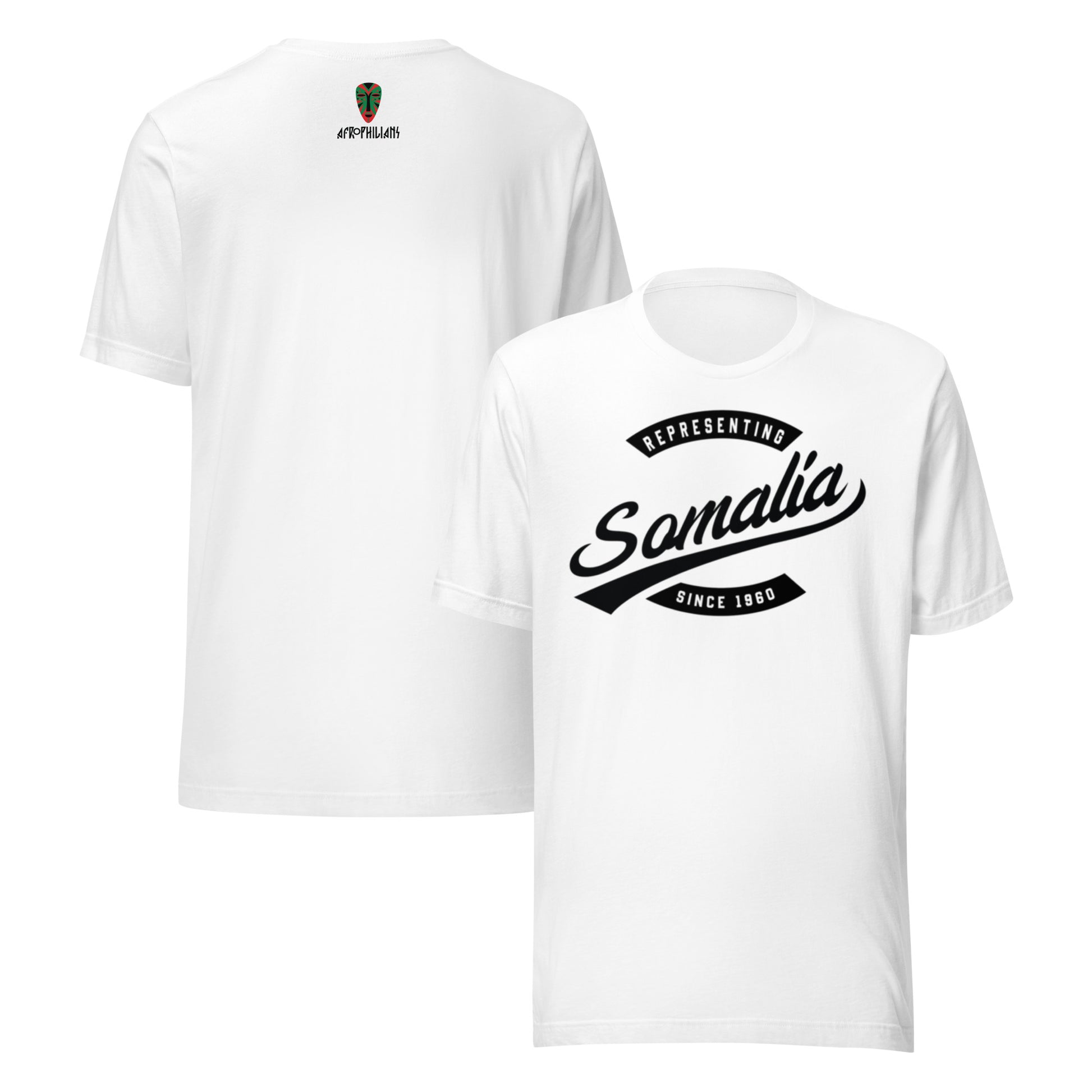 Black professional wearing African-inspired short sleeve tee